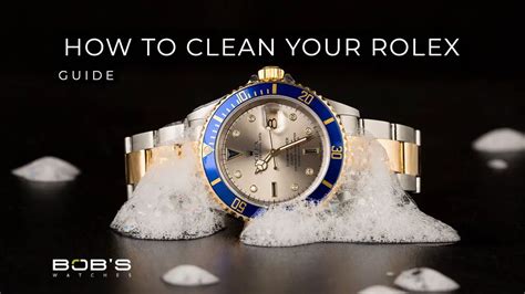 how to clean rolex bracelet.